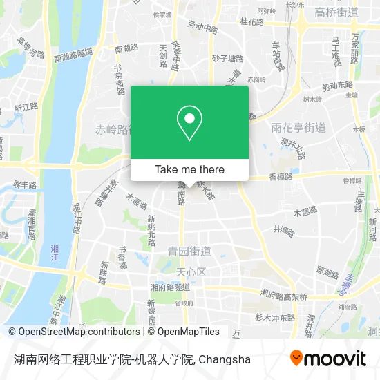 湖南网络工程职业学院-机器人学院 map