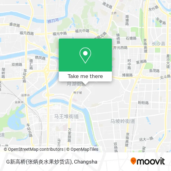 G新高桥(张炳炎水果炒货店) map