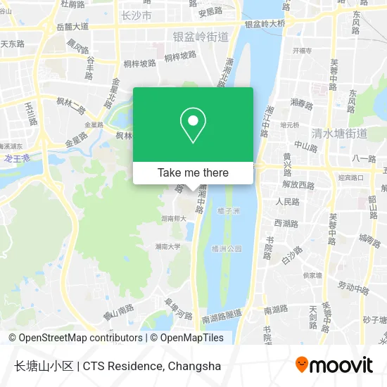 长塘山小区 | CTS Residence map