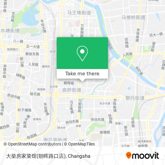 大柴房家菜馆(朝晖路口店) map