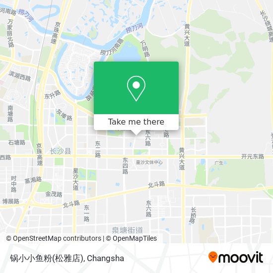 锅小小鱼粉(松雅店) map