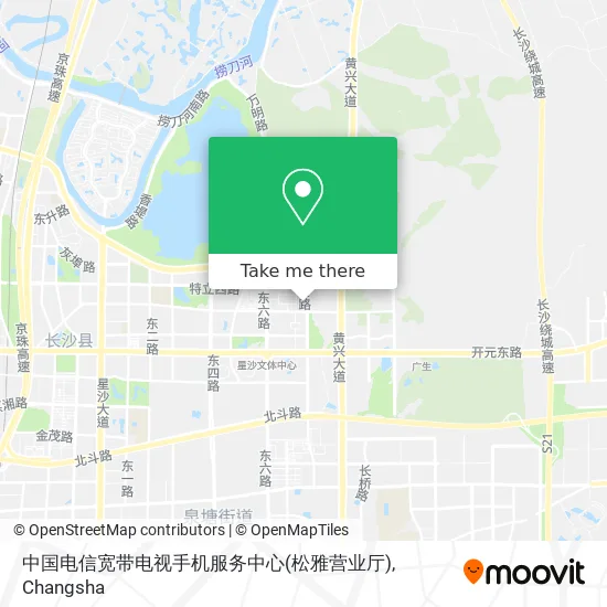 中国电信宽带电视手机服务中心(松雅营业厅) map