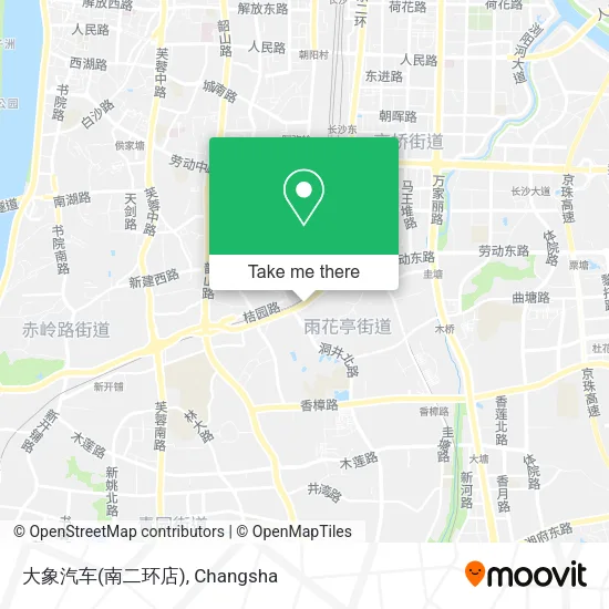 大象汽车(南二环店) map