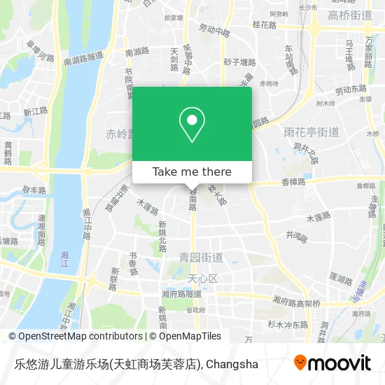 乐悠游儿童游乐场(天虹商场芙蓉店) map