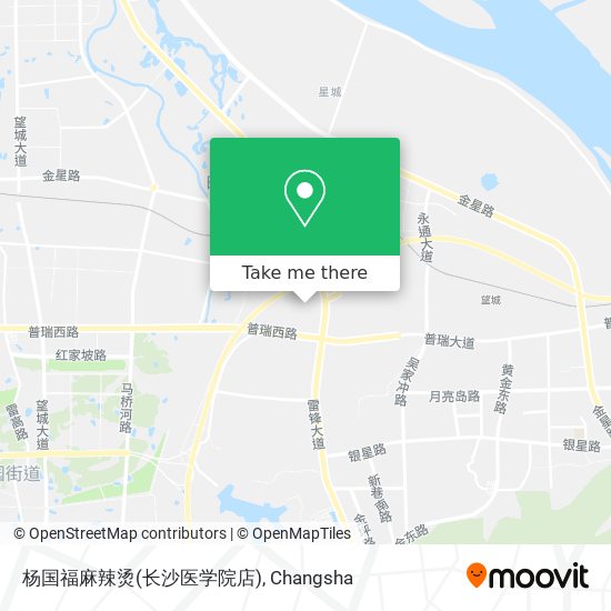 杨国福麻辣烫(长沙医学院店) map