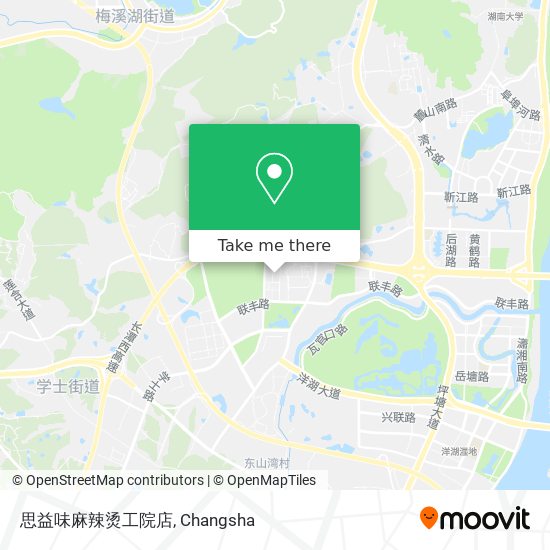 思益味麻辣烫工院店 map