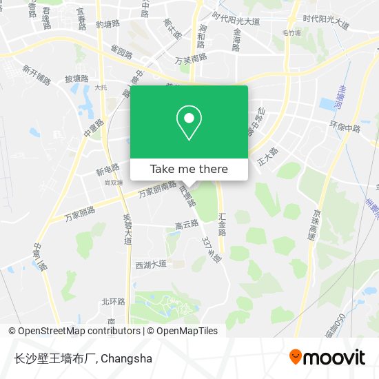 长沙壁王墙布厂 map