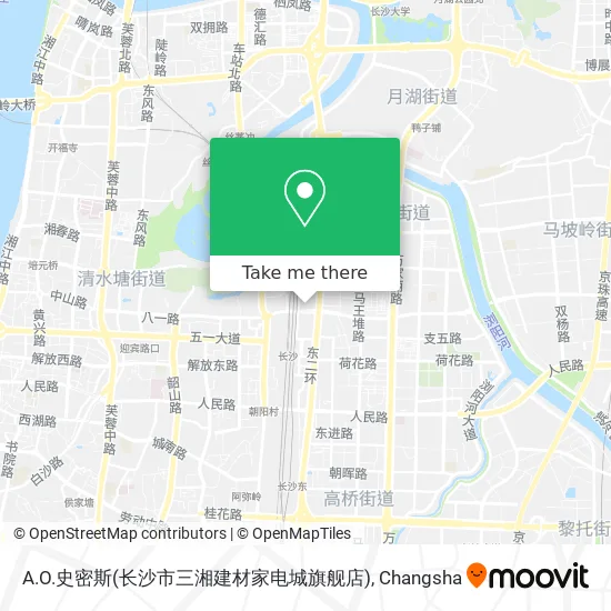 A.O.史密斯(长沙市三湘建材家电城旗舰店) map