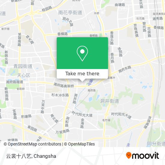 云裳十八艺 map