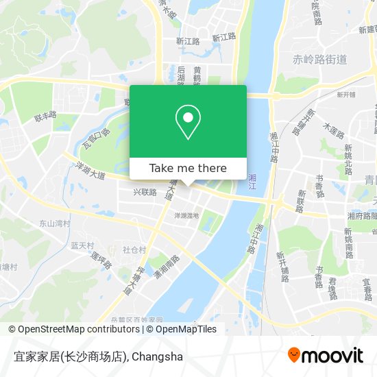 宜家家居(长沙商场店) map