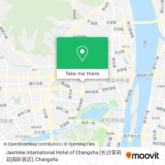 Jasmine International Hotel of Changsha (长沙茉莉花国际酒店) map