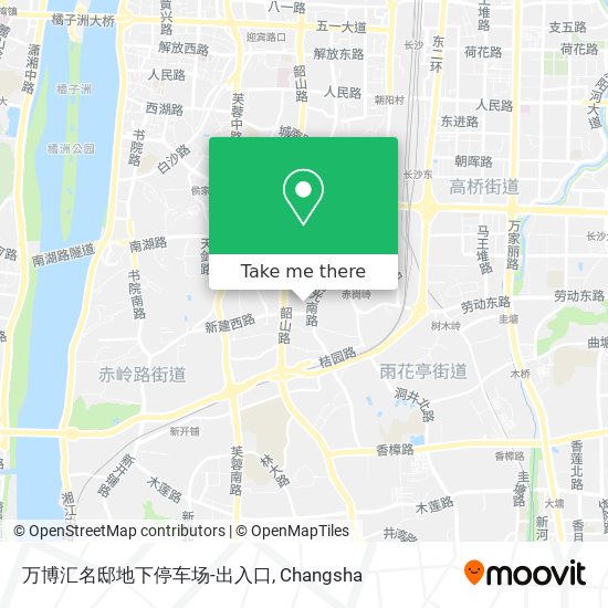 万博汇名邸地下停车场-出入口 map
