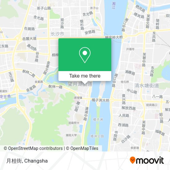月桂街 map