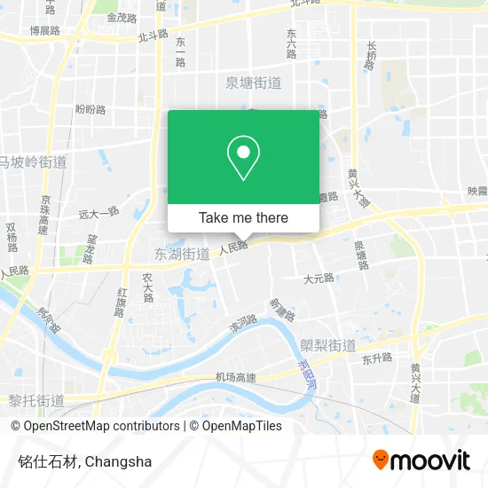 铭仕石材 map