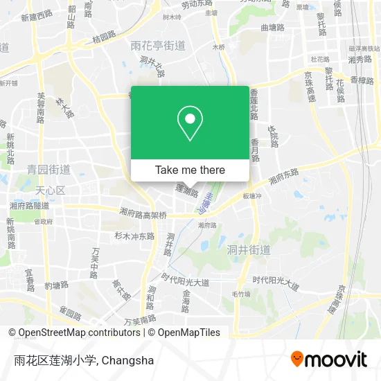 雨花区莲湖小学 map