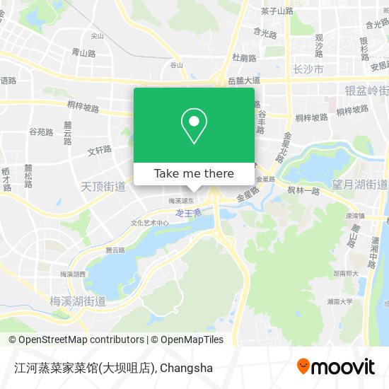 江河蒸菜家菜馆(大坝咀店) map