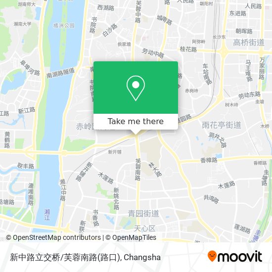 新中路立交桥/芙蓉南路(路口) map