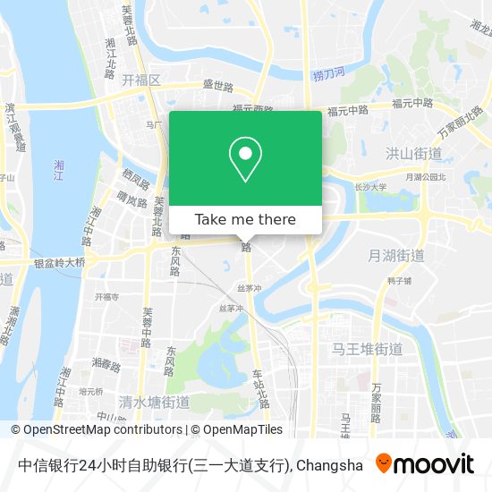 中信银行24小时自助银行(三一大道支行) map