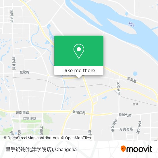 里手馄饨(北津学院店) map