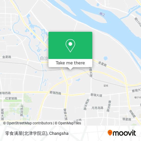 零食满屋(北津学院店) map