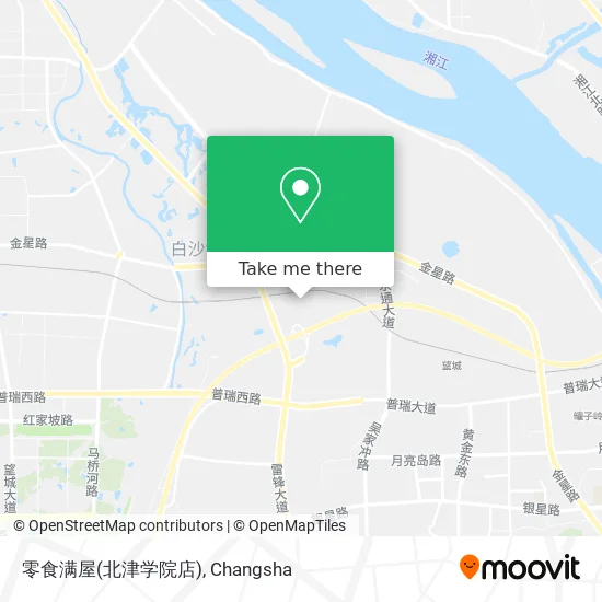 零食满屋(北津学院店) map