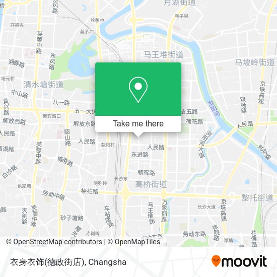 衣身衣饰(德政街店) map