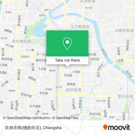 衣身衣饰(德政街店) map