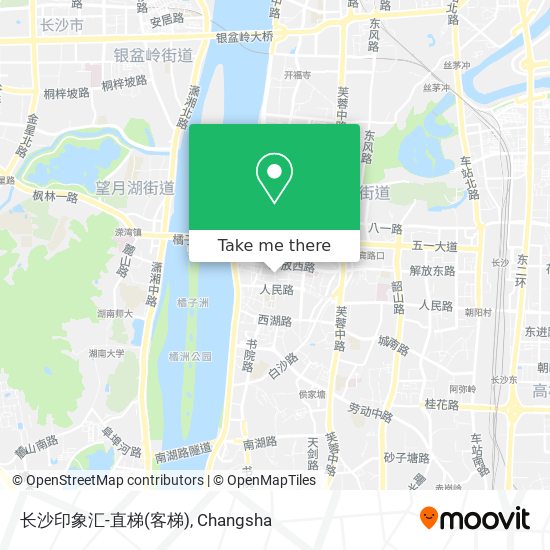 长沙印象汇-直梯(客梯) map