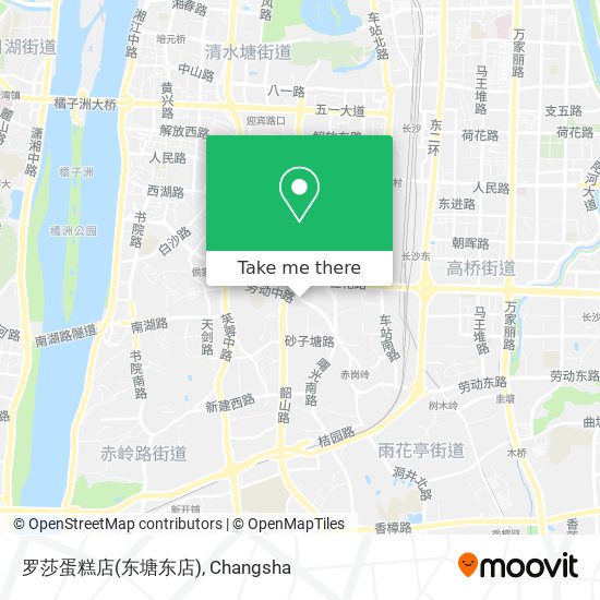 罗莎蛋糕店(东塘东店) map
