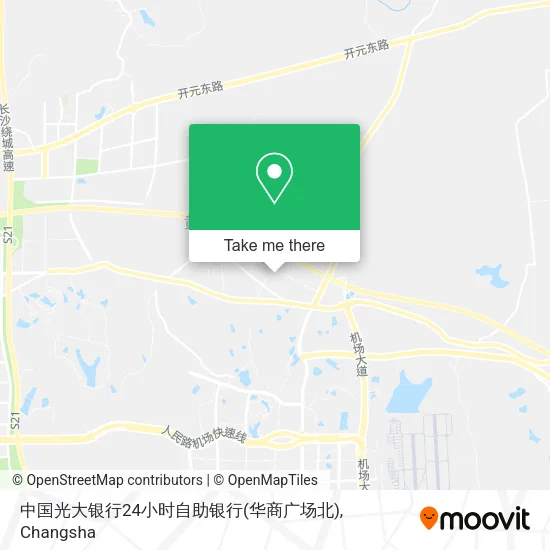 中国光大银行24小时自助银行(华商广场北) map
