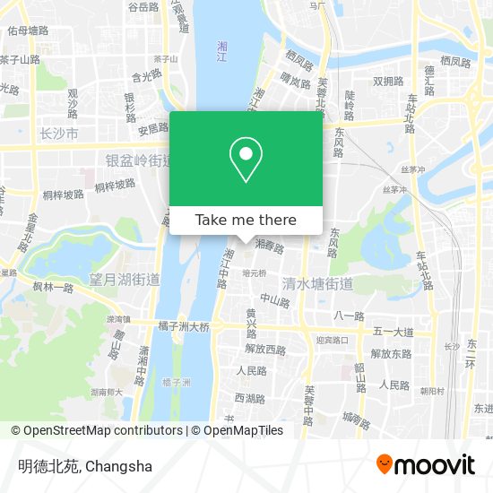 明德北苑 map