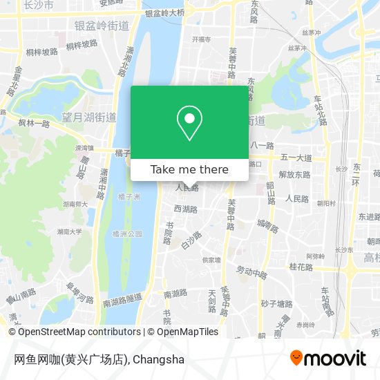 网鱼网咖(黄兴广场店) map