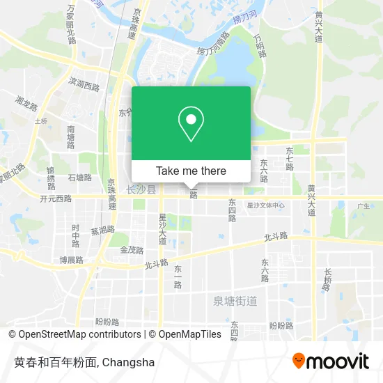 黄春和百年粉面 map