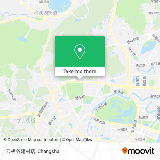 云栖谷建材店 map