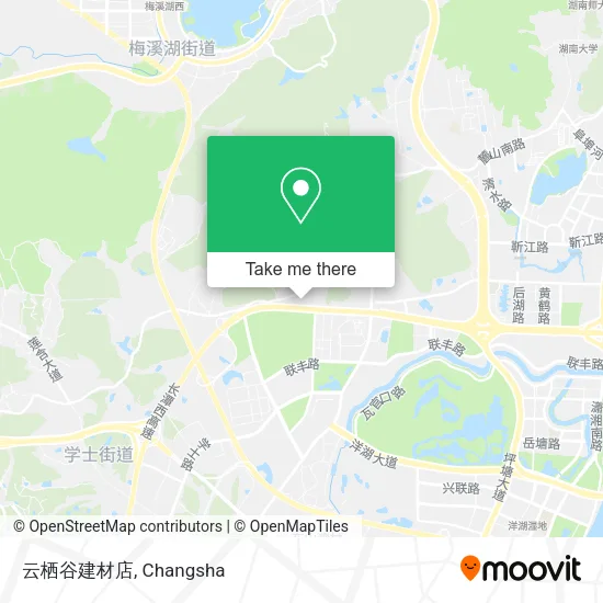 云栖谷建材店 map