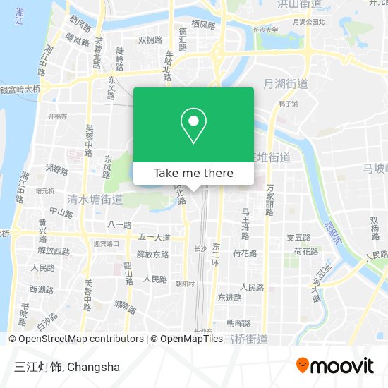 三江灯饰 map