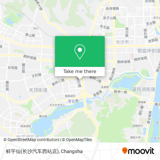 鲜芋仙(长沙汽车西站店) map