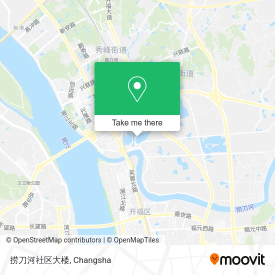 捞刀河社区大楼 map