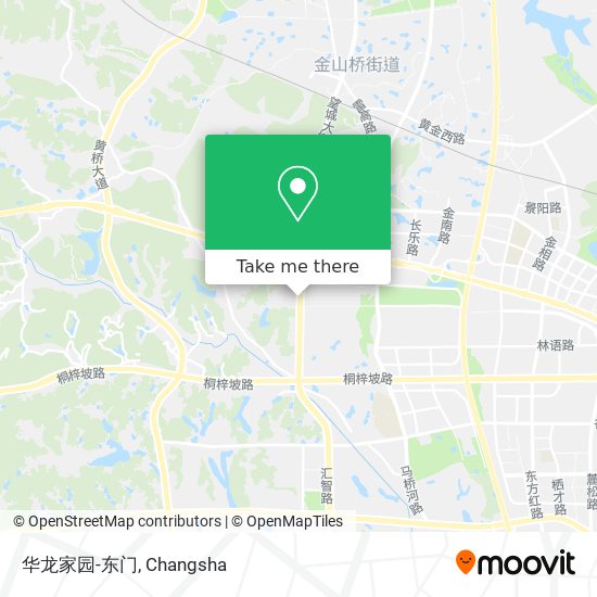 华龙家园-东门 map
