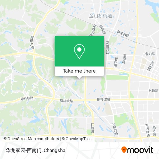 华龙家园-西南门 map