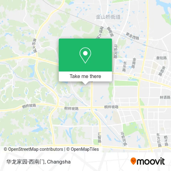 华龙家园-西南门 map