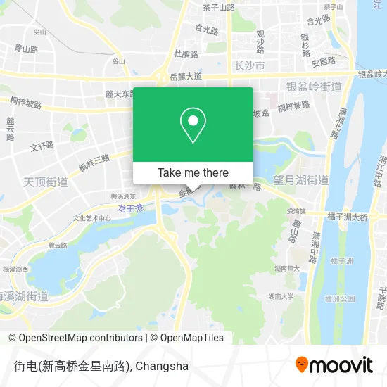 街电(新高桥金星南路) map