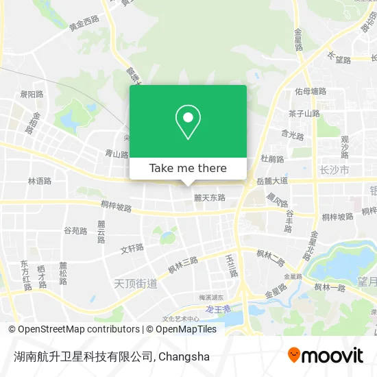 湖南航升卫星科技有限公司 map