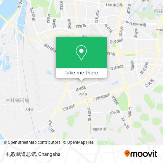 礼教武道总馆 map