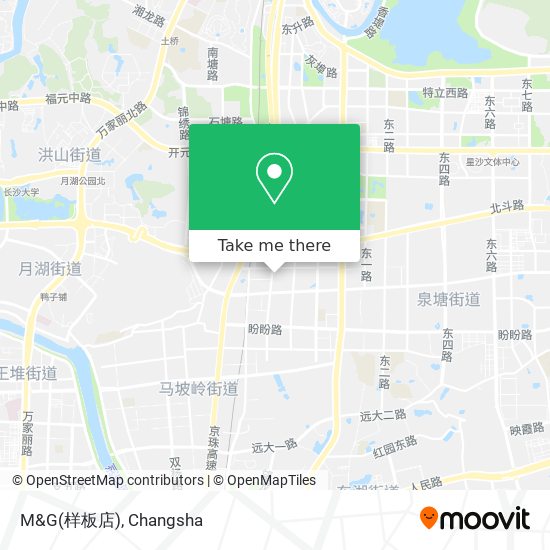 M&G(样板店) map