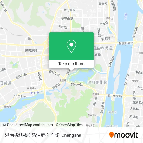 湖南省结核病防治所-停车场 map