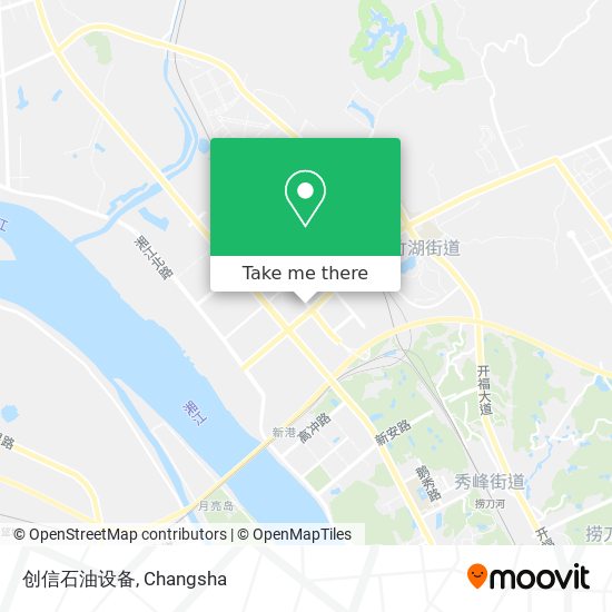 创信石油设备 map
