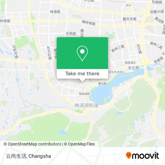 云尚生活 map