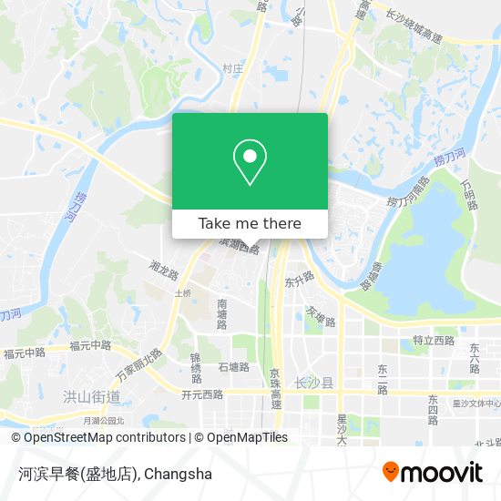 河滨早餐(盛地店) map