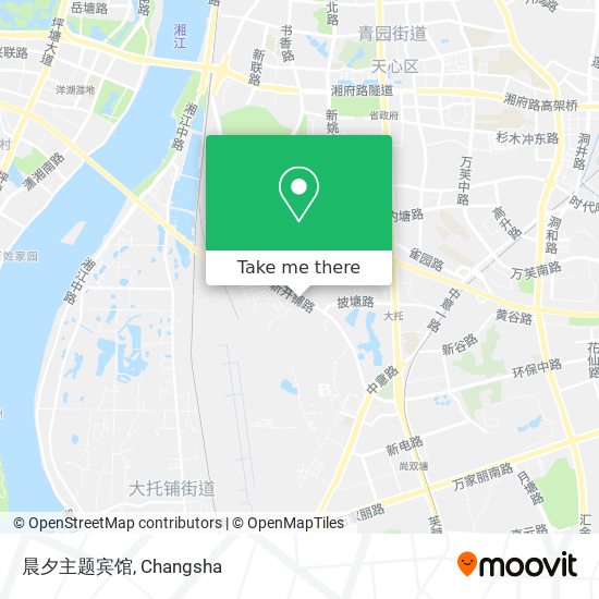 晨夕主题宾馆 map